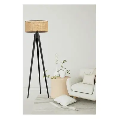 Opviq Floor Lamp Tripod 8745-1 Black