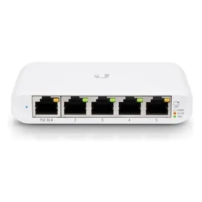 Ubiquiti Switch UniFi Compact USW-Flex-Mini, 5-Port Gigabit, PoE-in, USB-C, 3 kusy, USW-Flex-Min