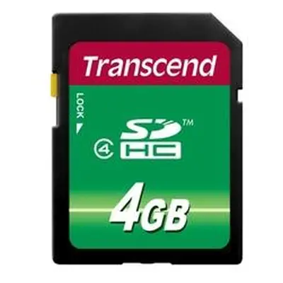 Transcend SDHC Class 4 4 GB TS4GSDHC4