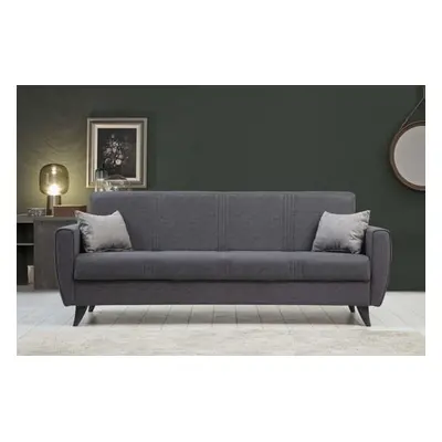 Atelier del Sofa 3-Seat Sofa-Bed Zaden - Dark Grey