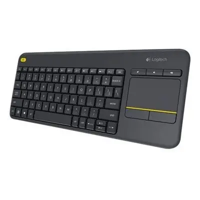 Logitech Wireless Touch Keyboard K400 Plus - INTNL - UK layout - Black, 920-007143