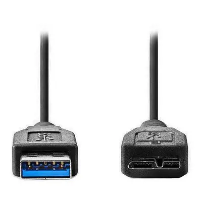 Nedis CCGL61500BK10 USB na micro USB, USB 3.0, zástrčka USB, zástrčka micro USB, 1m, černý