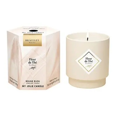 My Jolie Candle Vonná svíčka 36h s náramkem Gold Les Surprenantes Čajovníkový květ 320277