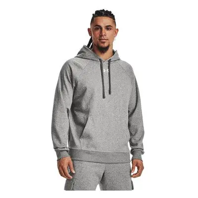 Under Armour Pánská mikina Rival Fleece Hoodie castlerock light heather XL