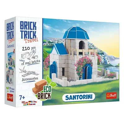 TREFL BRICK TRICK Travel: Santorini M 260 dílů