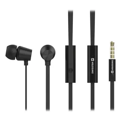 Swissten Sluchátka Earbuds Dynamic Ys500 Černé