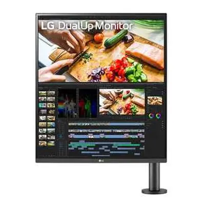 LG Dual monitor 28MQ780-B / 27,6"/ IPS / 2560x2880 / 16:18 / 1000:1/ 300 cd/m2/ 5 ms /HDMI / DP/