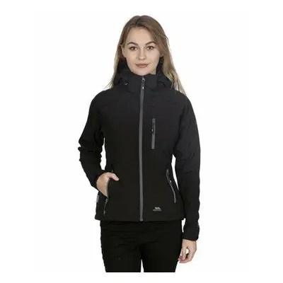 Trespass Dámská softshellová bunda Bella II black XS, Černá