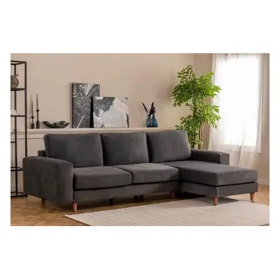 Atelier del Sofa Corner Sofa Berlin Right - Anthracite