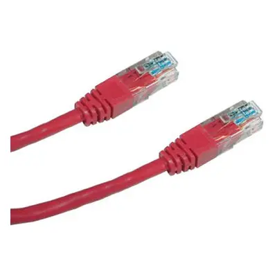 Datacom 15912 patch UTP CAT6, 1m, červený