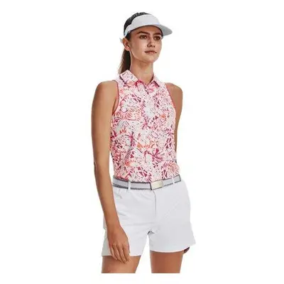 Under Armour Dámské polo tričko bez rukávů Iso-Chill Polo SL white L, Bílá