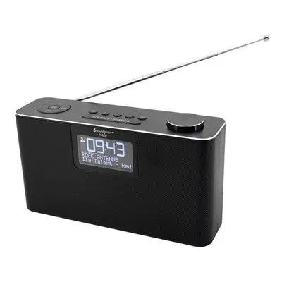 Soundmaster DAB700SW rádio/ DAB+/ UKW/ RDS/ BT/ MP3/ Budík/ Hodiny/ Černé