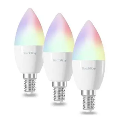 TechToy Smart Bulb RGB 4.5W E14 3pcs set