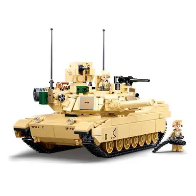 Sluban Model Bricks M38-B0892 Bitevní tank M1A2 SEP V2 Abrams