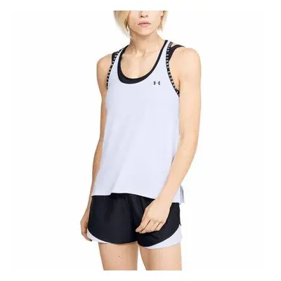 Under Armour Dámské tílko Knockout Tank white XL, Bílá