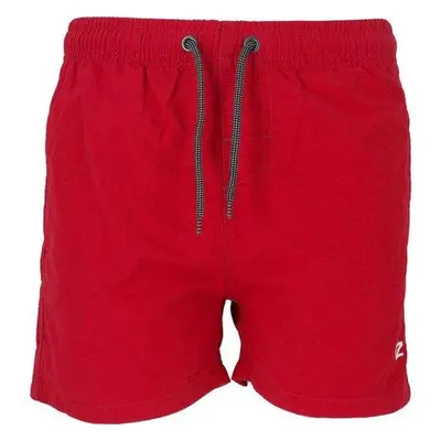 Cruz Chlapecké plavecké kraťasy Eyemouth Jr Basic Shorts fiery red 14, 48