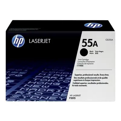 HP černý toner, CE255A pro LJ P3015 originál, CE255A