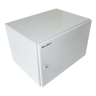 XtendLan Venkovní rozvaděč pro 19", 8U, hloubka 450mm, IP55, šedý, WEH-8U-604540