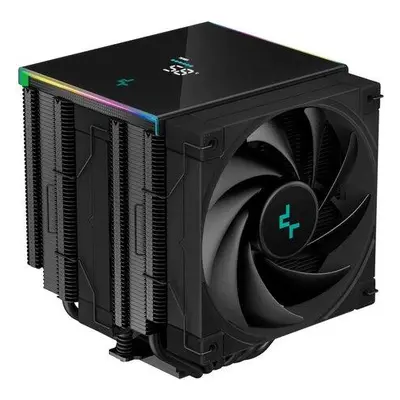 DEEPCOOL chladič AK620 Digital / 2x120mm fan / 6x heatpipes / pro Intel i AMD/ komplet černý / d