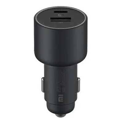 Xiaomi USB-A/USB-C 67W černá autonabíječka