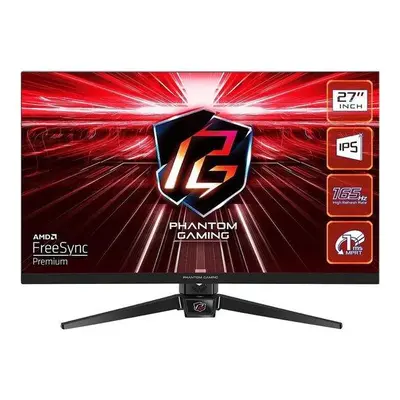 Phantom Gaming by Asrock monitor PG27FF1A 27" /IPS/1920x1080/165Hz/ 250cd/m2/1ms/ 8bit/DP/2x HDM