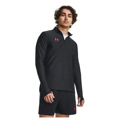 Under Armour Pánská lehká mikina/tričko M's Ch. Pro 1/4 Zip black S, Černá