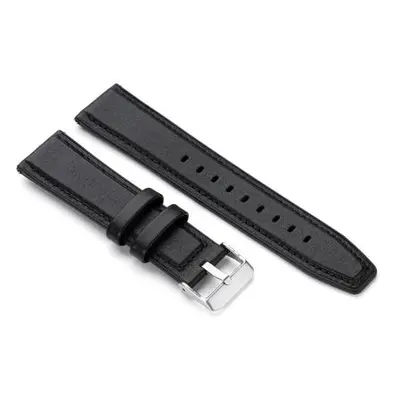 Řemínek Niceboy WATCH Band 22mm leather black