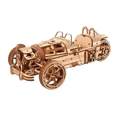 Ugears 3D dřevěné mechanické puzzle Tříkolka UGR-S