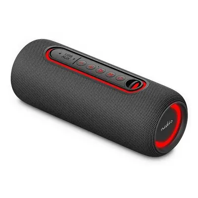 NEDIS reproduktor/ 2.0/ výkon 30 W/ Bluetooth/ AUX/ USB-C/ USB/ černý