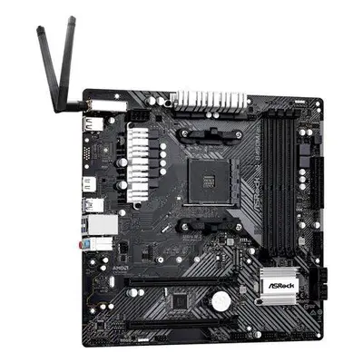 ASROCK B450M/AC R2.0 (AM4, amd B450, 4xDDR4 3200, 4xSATA3, WIFI, USB3.1, HDMI, mATX), B450M/AC R