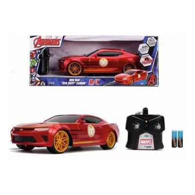 Jada Toys Marvel Diecast Model Iron Man & 2016 Chevrolet Camaro 1:24