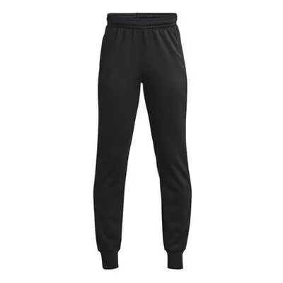 Under Armour Chlapecké tepláky Armour Fleece Joggers black YM, Černá, 137, –, 150