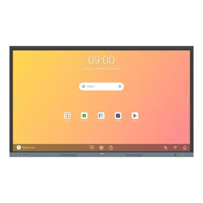 BENQ dotykový panel 75" RE7504/ UHD 4K/8GB I 64GB /provoz 18/7/ HDMI/DP/ USB-C/LAN/ Android 13/4