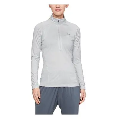 Under Armour Lehká dámská mikina New Tech 1/2 Zip - Twist halo gray XXL, Šedá