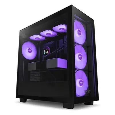 NZXT skříň H7 Elite Edition / ATX / 4x 140mm (3x RGB) fan / USB-C / 2x USB/ proskl. bočnice / pr