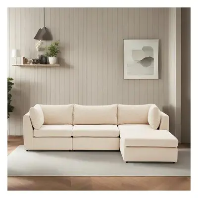 Atelier del Sofa Corner Sofa Mottona Corner Sofa v2 - Cream