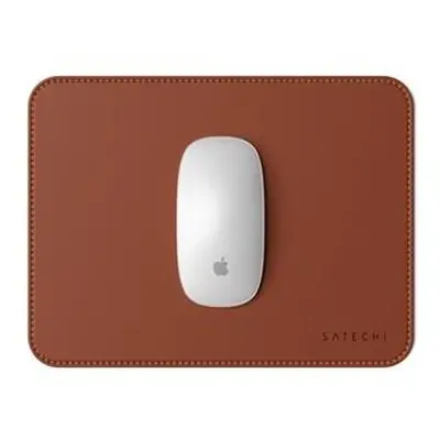 Satechi podložka pod myš Eco-Leather Mouse Pad - Brown, ST-ELMPN