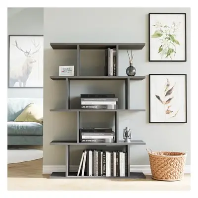 Hanah Home Bookshelf Harmon - Anthracite Anthracite