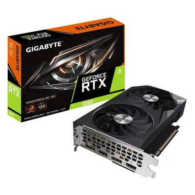 GIGABYTE RTX 3060 WINDFORCE/OC/12GB/GDDR6, GV-N3060WF2OC-12GD 2.0