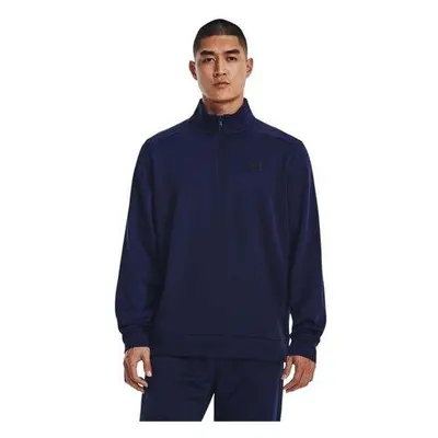 Under Armour Pánská mikina Armour Fleece 1/4 Zip midnight navy L, Tmavě, modrá