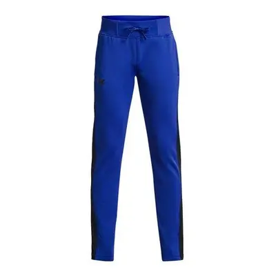 Under Armour Dívčí tepláky Armour Fleece Pants team royal YXL