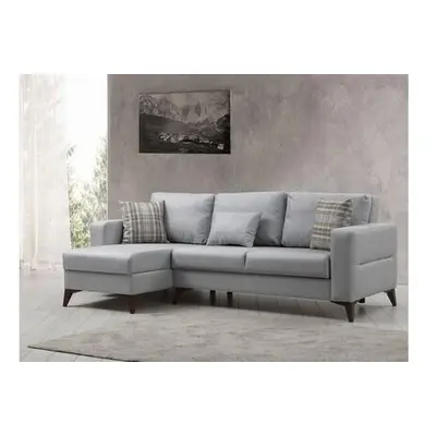 Atelier del Sofa Corner Sofa-Bed Kristal 2 - Light Grey