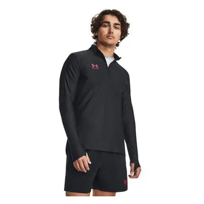 Under Armour Pánská lehká mikina/tričko M's Ch. Pro 1/4 Zip black L, Černá