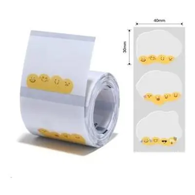 Niimbot štítky T 41x31mm 220ks pro B21, B21S, B3, B1S Emoji