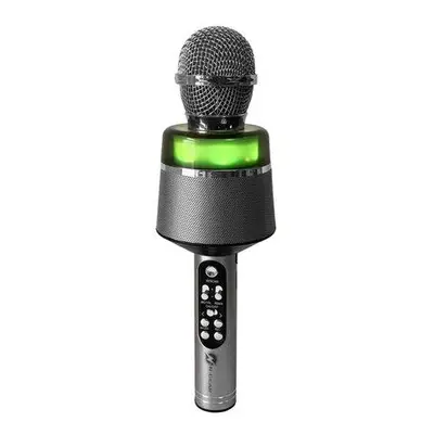 N GEAR Star Mic 100 Silver Bezdrátový BT