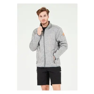 Whistler Pánská fleecová bunda Sampton light grey melange S