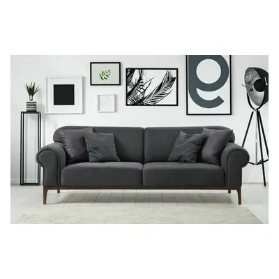 Atelier del Sofa 3-Seat Sofa London - Dark Grey