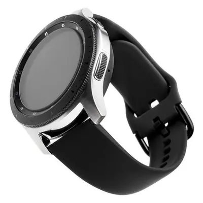 Silikonový řemínek FIXED Silicone Strap s Quick Release 20mm pro smartwatch, černý