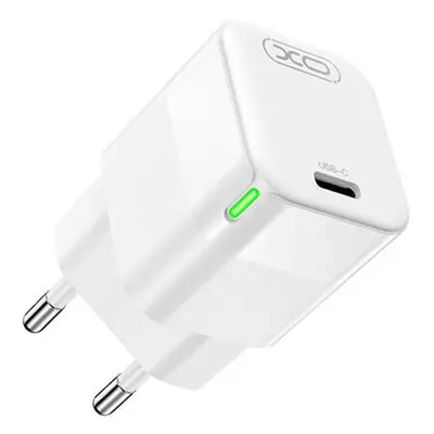 Nástěnná nabíječka XO CE06, 30W, USB-C (bílá)