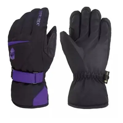 Eska Dětské lyžařské rukavice Number One GTX black/purple L